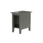 white cottage end tables accent the atlantic grey furniture with charging station nantucket chair side table champagne mirrored living room cabinet vintage french bedside target 150x150