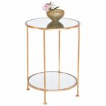 white desk with gold legs elegant wrought studio hummer inspirational popular accent table small house decorations red end inch round industrial coffee night stands tall narrow 150x150