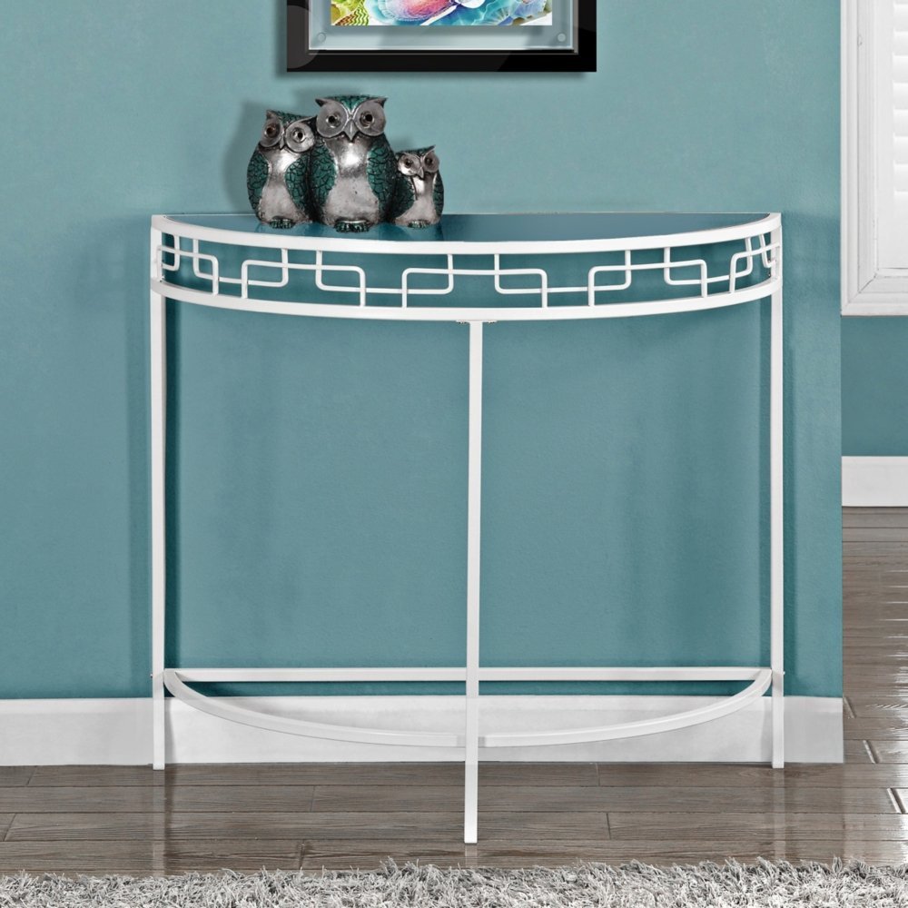white hall console table find accent get quotations monarch specialties metal steel end lighting websites pottery barn like dining coffee set patio swing modern telephone concrete