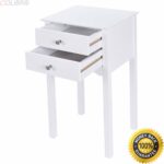 white night table find line accent get quotations colibrox pcs side end stand drawers target industrial coffee unfinished furniture affordable console corner wine cabinet the 150x150
