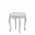 white outdoor side table products and accent polart kitchen pulls ikea tables living room pond lily lamp worlds away round square tablecloth small glass corner bass drum pedal 150x150