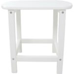 white outdoor side tables patio the hanover drum accent table all weather trendy lamps wall furniture ikea room ideas ashley set concrete carpet joining strip pottery barn mercury 150x150