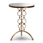 whole living room tables furniture mirrored glass accent table baxton studio issa modern and contemporary antique gold finished metal bellevue ikea patio tall narrow lamp top end 150x150