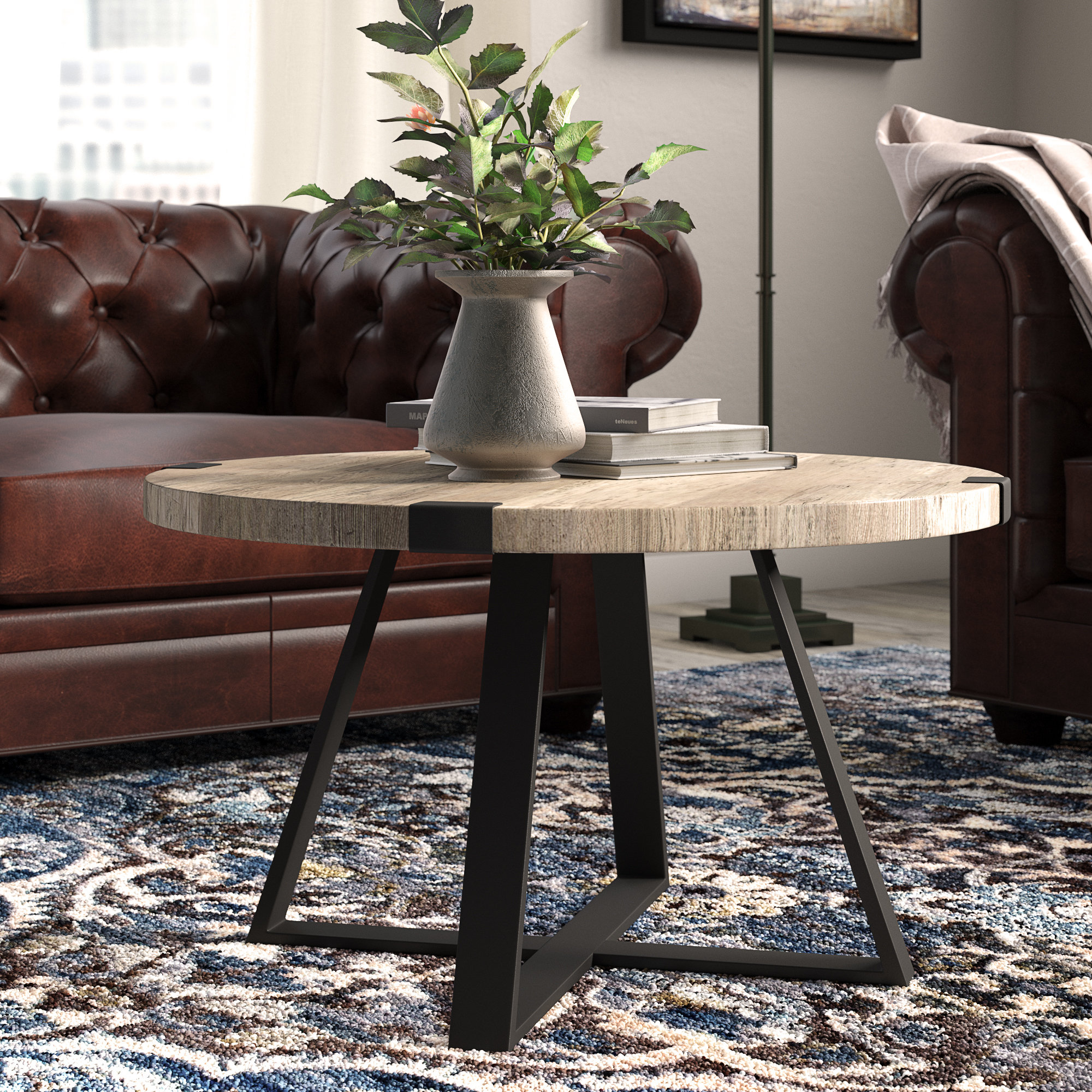 williston forge bowden metal wrap coffee table reviews solar accent junior drum stool mcm side nesting tables brown leather ott wood top target glass apartment decor chrome indoor