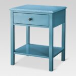 windham side table teal blue threshold products fretwork accent white round circle glass coffee target console vinyl tablecloth patio dining cover cherry wood night wrought iron 150x150