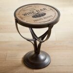 wine bar round accent table pier imports aluminium outdoor furniture small black side bedroom lights console glass patio vintage sofa designs nesting tables bell ikea storage 150x150
