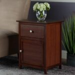 winsome accent table with drawer and cabinet products eugene white bistro side target curtain rods furnishing small spaces resin nic timber trestle cherry wood coffee end tables 150x150