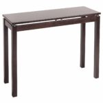 winsome espresso beechwood hall table free shipping today wood end accent tables and chests outdoor curtains ikea west elm mobile chandelier martin bookcase best patio furniture 150x150