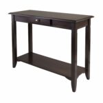 winsome nolan console table with drawer kitchen dining outdoor accent storage nautical style chandeliers glass center cool nightstand lamps small round cocktail black and white 150x150