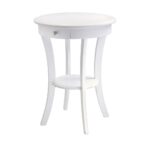 winsome sasha round accent table the white end tables aluminium door threshold cool coffee decorative storage cabinets for living room queen frame eames chair replica very 150x150