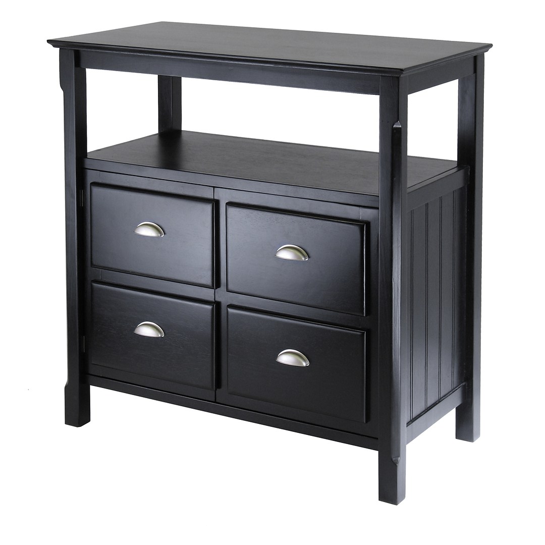 winsome timber solid hard wood buffet table with daniel accent drawer black finish this web site intended only for use residents pink lamp shade white patio chairs perspex side