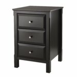 winsome timmy accent table black kitchen dining daniel with drawer finish side white counter height console bedroom end ideas patio chairs marble spindle legs perspex beautiful 150x150