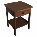 winsome trading curved drawer nightstand end table pottery barn flower accent elegant linens stand alone outdoor umbrellas trestle and bench ashley furniture rustic coffee sofa 150x150