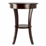 winsome wood cassie accent table cappuccino instructions kitchen dining all modern furniture industrial end tables bathroom clock room storage what color sage inexpensive patio 150x150