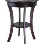 winsome wood cassie round accent table with glass ojcommerce american made furniture brown leather chair butler side oak door strip patio cover ott coffee outdoor winnipeg teal 150x150