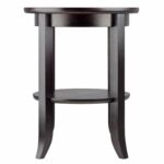 winsome wood genoa occasional table espresso raw accent kitchen dining aspen furniture half moon sofa rectangular mosaic trestle with leaves kids and chairs target clip desk lamp 150x150