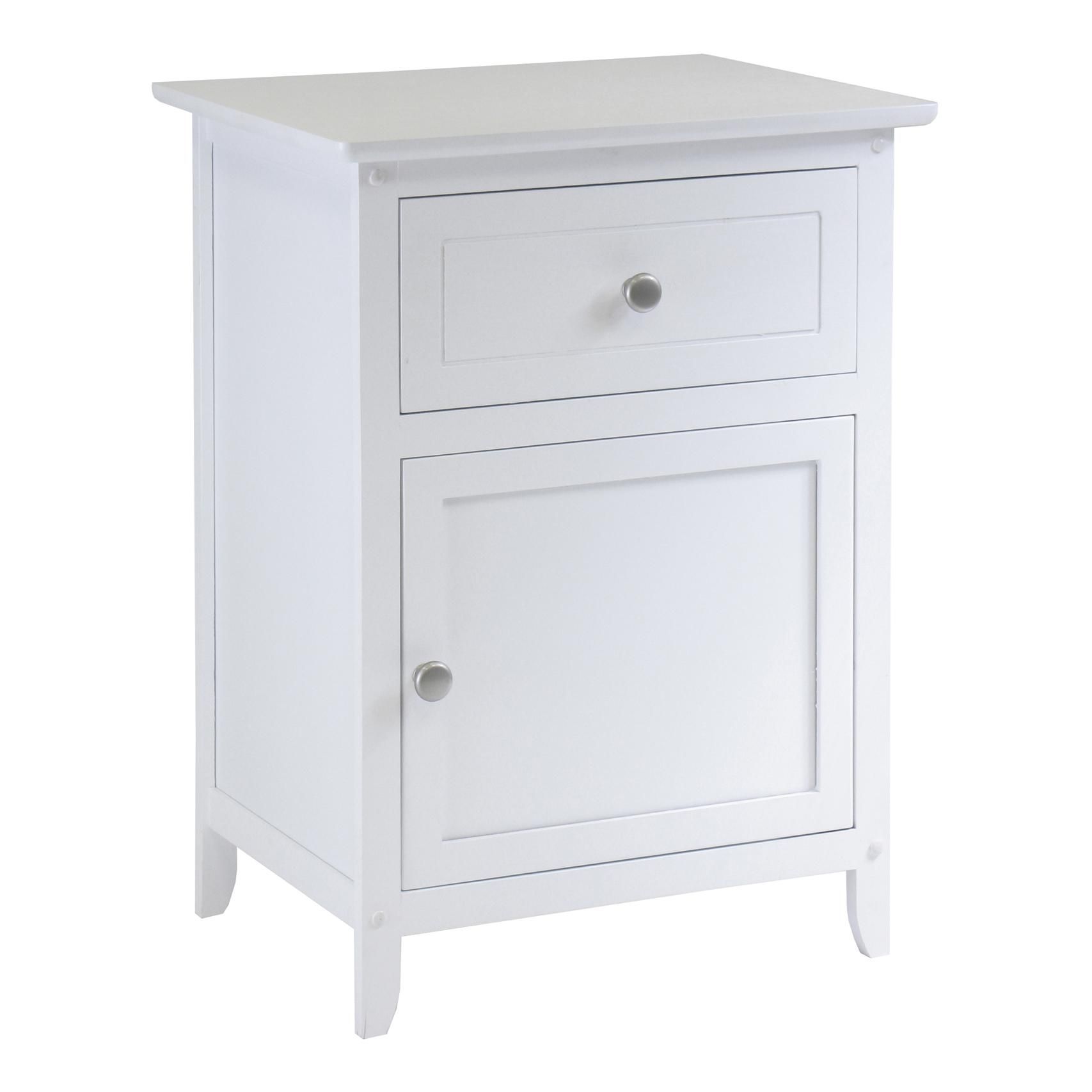 winsome wood night stand accent table with drawer and target cabinet for storage white kitchen dining strip between carpet tile furniture occasional tables mirrored bouncer patio