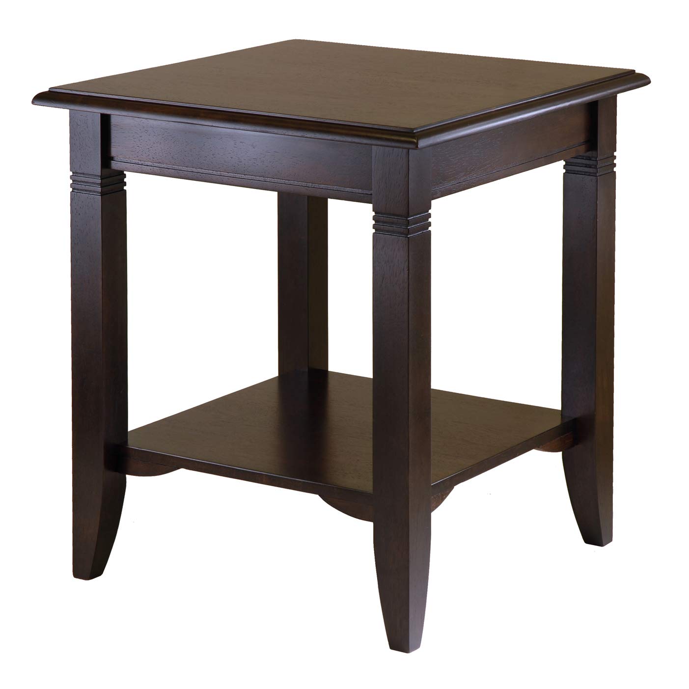 winsome wood nolan occasional table cappuccino martin furniture accent kitchen dining west elm frames mirrored coffee with drawers battery operated side lamps brown and end tables