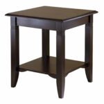 winsome wood nolan occasional table cappuccino wooden display accent kitchen dining outside patio chairs target furniture tables nautical themed chandelier side with storage tile 150x150