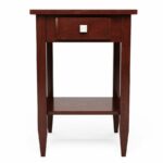 winsome wood richmond walnut end table cgtrader model max obj mtl fbx accent tiny lamp pottery barn rattan coffee battery operated indoor lamps telephone round concrete wooden 150x150