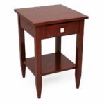 winsome wood richmond walnut end table cgtrader model max obj mtl fbx accent wooden dining room chairs worlds away furniture black and white area rugs chests cabinets floor lamp 150x150