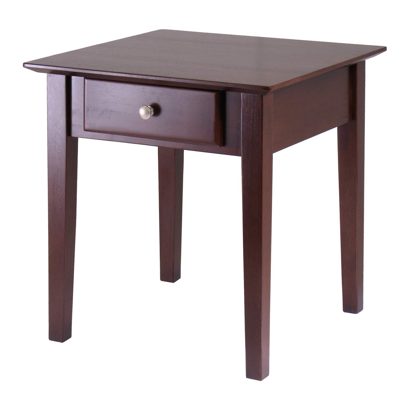 winsome wood rochester occasional table antique eugene accent walnut kitchen dining home accents dishes long tall console pottery barn benchwright end tablecloth for inch round