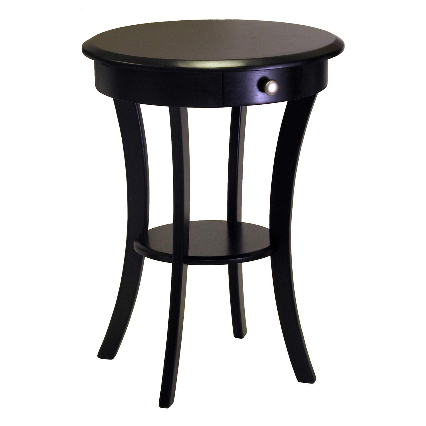 winsome wood sasha accent table black kitchen beechwood end espresso dining small glass cocktail ikea shelves vintage bedroom furniture bunnings cushions farm with bench and