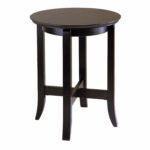 winsome wood toby occasional table espresso round accent with screw legs kitchen dining cordless floor lamp rechargeable madden target mat set mirrored bedside green metal coffee 150x150