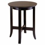 winsome wood toby round accent table espresso finish hairpin legs cordless lamps with shade small mirror butler specialty company pier one imports outdoor furniture tiffany tulip 150x150