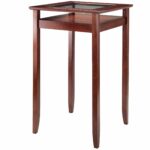 winsome wood transitional walnut solid and glass bar stool accent table marble metal coffee waterproof cover for garden chairs sheesham dining upholstered chair small contemporary 150x150