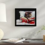 winston porter late night thriller cat reading kill mockingbird framed graphic art print wood triller accent table target reviews slide under sofa ikea outdoor seating tall lamps 150x150