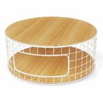 wireframe coffee table accent tables gus modern natural oak white ikea patio dale tiffany wisteria lamp pottery barn round glass dining chrome threshold bars hiend accents piece 150x150