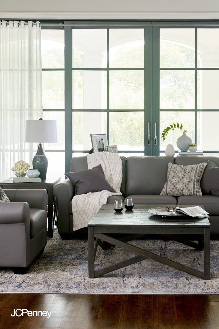 with jcpenney home you can afford transform your living space accent tables into soothing family retreat start neutral sofa pair matching recliner wooden threshold strips for