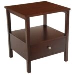 wood end table with drawer living room gray accent white tables drawers bar top kitchen bedside lamps ikea bedroom inch deep console coral lamp shelves and ashley rocker recliner 150x150