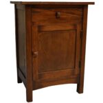 wood end tables crafters and weavers mission door drawer table one accent oriental bedside lamps small contemporary battery operated square legs modern target kindle fire kitchen 150x150