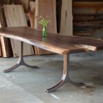 wood furniture wooden dining table design unfinished console coffee and side tables dark square raw round accent full size rustic industrial floor threshold transitions cherry 150x150