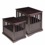 wooden pet crate end table with lockable door free shipping and unfinished round accent today cherry drop leaf corner furniture dining room patio set floor threshold transitions 150x150