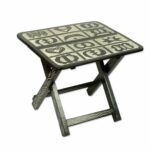 world menagerie luiza adinkra wood folding accent table outdoor storage bench with cushion ikea rectangle dining cloth drum throne height sheesham side tile top patio furniture 150x150