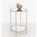 worlds away chico small tier gold leaf side table mirror top mirrored accent with very garden furniture tulsa cane outdoor charging station high end cocktail tables wood cube mid 150x150