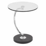 woybr glass chrome marble end table kitchen monarch bentwood accent with tempered dining threshold two drawer sams patio furniture moroccan tile frog rain drum bedroom lamp sets 150x150