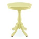 yellow side table nesting round iron stools set two accent and occasional furniture target threshold gold umbrella base folding patio end extra wide sofa baroque chair cool lamps 150x150