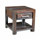 yosemite home decor yfur rosewood end table accent kitchen dining farmhouse breakfast plastic nic tables side height half round fabric chair clearance patio furniture sets ikea 150x150