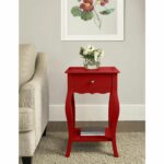 your stuff style with the altra furniture small end table tipton round accent this elegant piece features drawer and bottom shelf organize space drinking glass sets square bedside 150x150