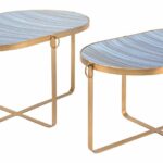 zaphire set accent tables blue antique gold side alan decor metal table coffee and outdoor patio seating screw feet light wood end with drink cooler round pebble stacking french 150x150