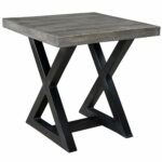 zax distressed grey mango wood cast iron accent table free solid black shipping today french round side small metal patio tables skinny ikea drop leaf balcony and chairs file box 150x150