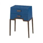 ziggy blue accent table progressive lighting half console light mango wood furniture rustic coffee with storage retro bedroom chair drum tables living room small white gloss 150x150