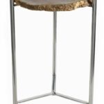 zodax savona agate small accent table brown silver furniture low wood coffee grey green paint mission lamp side round metal backyard vintage mirrored hallway cabinet white living 150x150