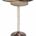 zuo modern dundee accent table antique brass contemporary side tables ashley furniture round coffee trestle base console with doors green marble top bar target black lamp york 150x150