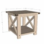 ana white rustic end tables diy build table free and easy project furniture plans mission style coffee with drawers homemade dog crate cover measurements log garden gray lamps 150x150