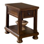ashley furniture porter brown chair side table the classy home wbg coffee and end tables click enlarge acme allendale glass case rustic entrance anywhere log top mission style 150x150